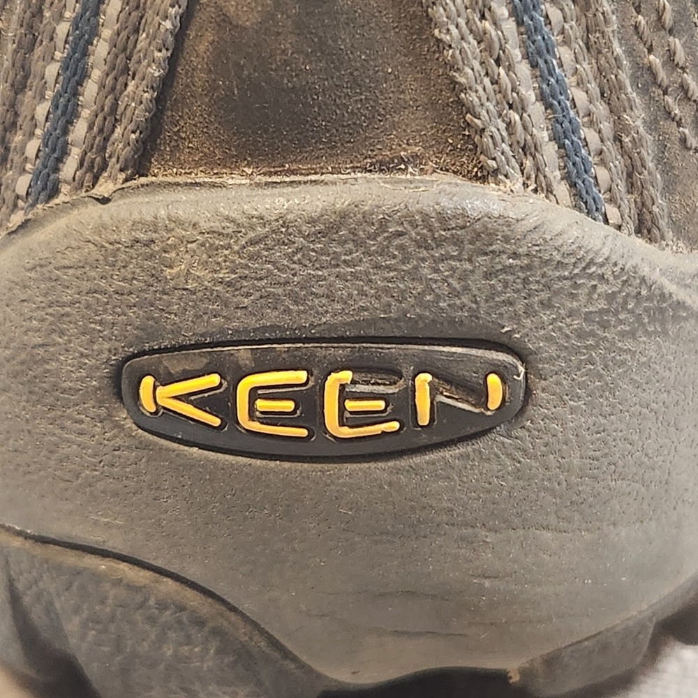 Keen Shoes Mens 9 Wide Gray Utility Atlanta Cool 2 ESD Steel Toe Work - Picture 8 of 9